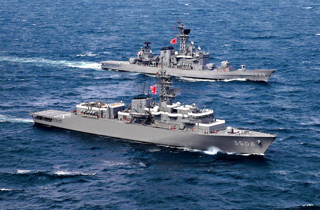 Navio da Força Marítima de Autodefesa do Japão atraca no Porto do Recife