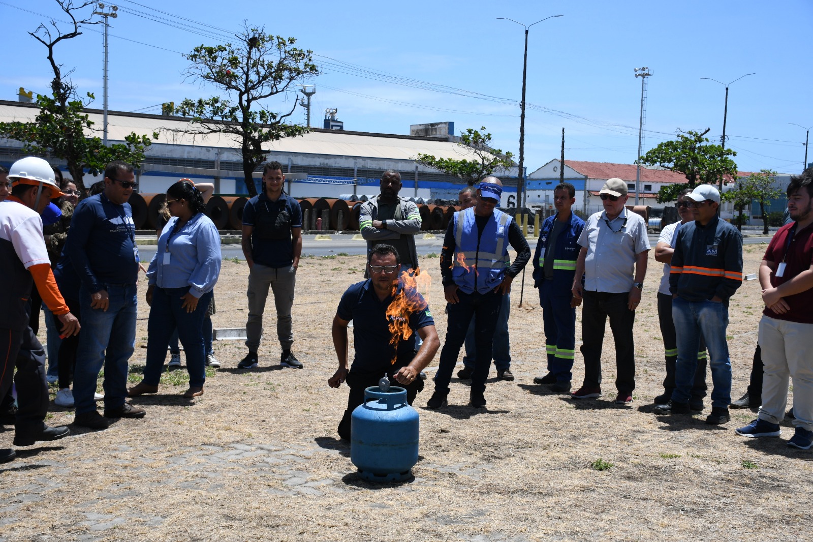 Treinamento de Brigadista de Incêndio/Socorrista no Porto do Recife