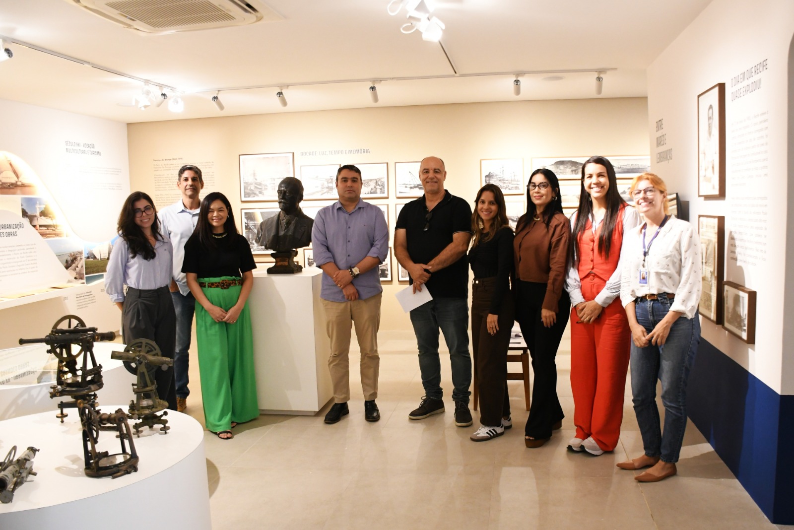 Presidente visita instalações do Museu do Porto e cumprimenta colaboradores